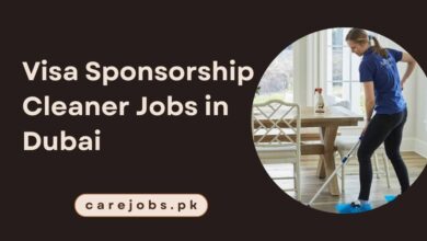 Visa Sponsorship Cleaner Jobs in Dubai