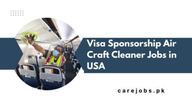 Visa Sponsorship Air Craft Cleaner Jobs in USA