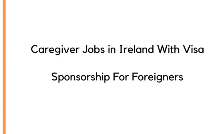 Caregiver Jobs in Ireland