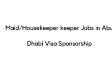 Maid/Housekeeper Jobs in Abu Dhabi