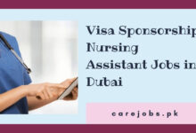 Visa Sponsorship Nursing Assistant Jobs in Dubai