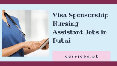 Visa Sponsorship Nursing Assistant Jobs in Dubai