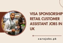 Visa Sponsorship Retail Customer Assistant Jobs in UK
