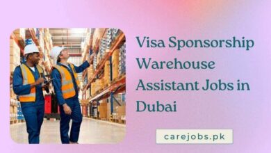 Visa Sponsorship Warehouse Assistant Jobs in Dubai