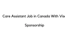Care Assistant Job in Canada