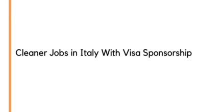 Cleaner Jobs in Italy
