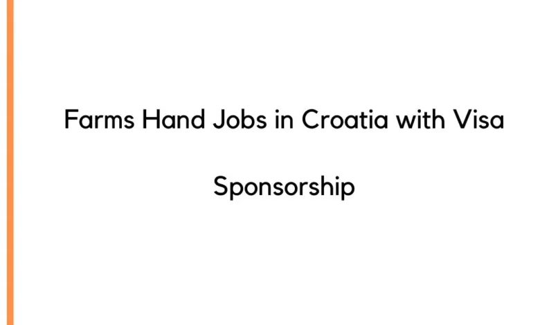 Farms Hand Jobs in Croatia