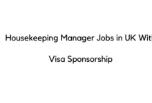 Housekeeping Manager Jobs in UK