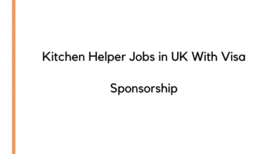 Kitchen Helper Jobs in UK