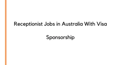Receptionist Jobs in Australia