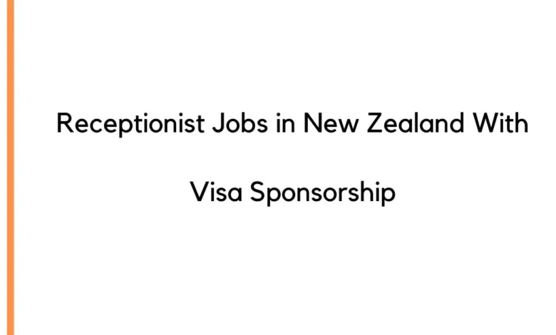 Receptionist Jobs in New Zealand