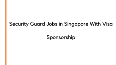 Security Guard Jobs in Singapore