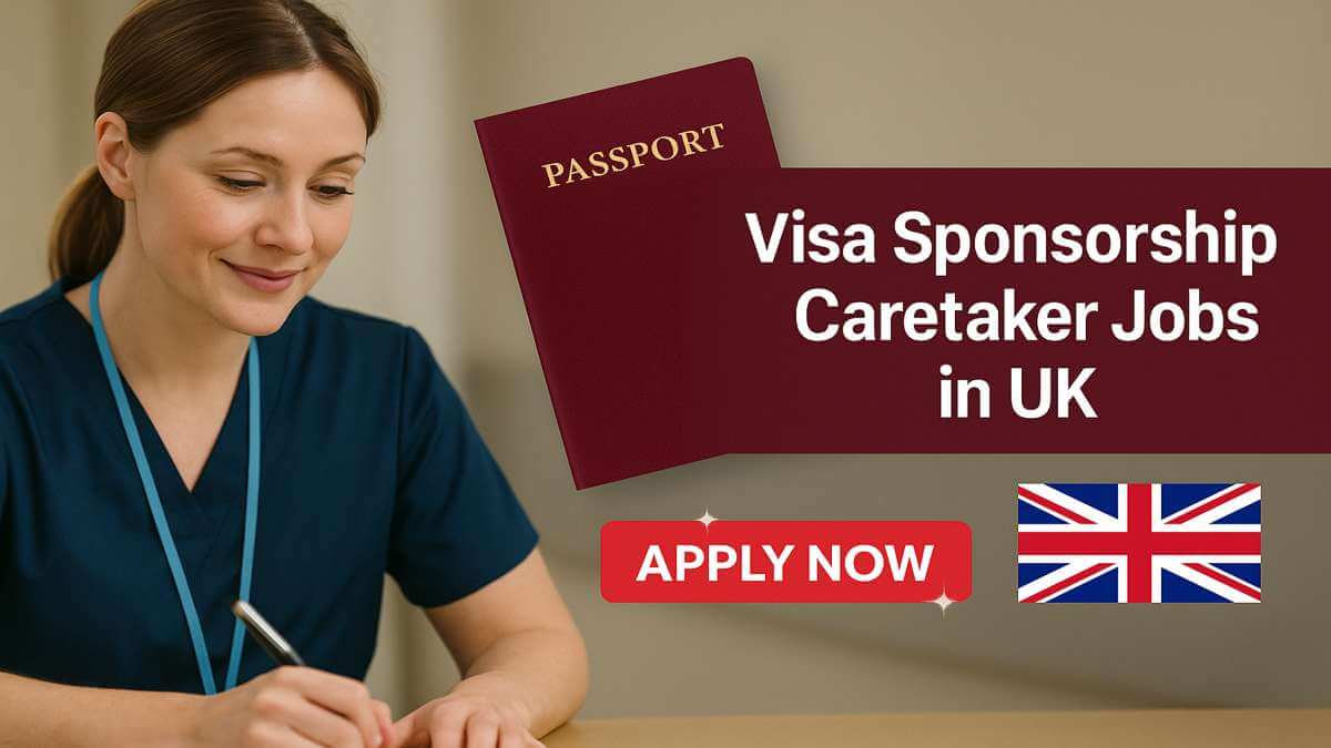 Visa Sponsorship Caretaker Jobs in UK